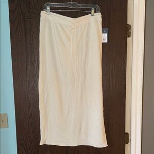 Universal Thread Elegant Cream Maxi Skirt
